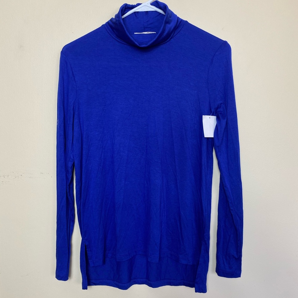 Everleigh Turtleneck Blue Stretch XS